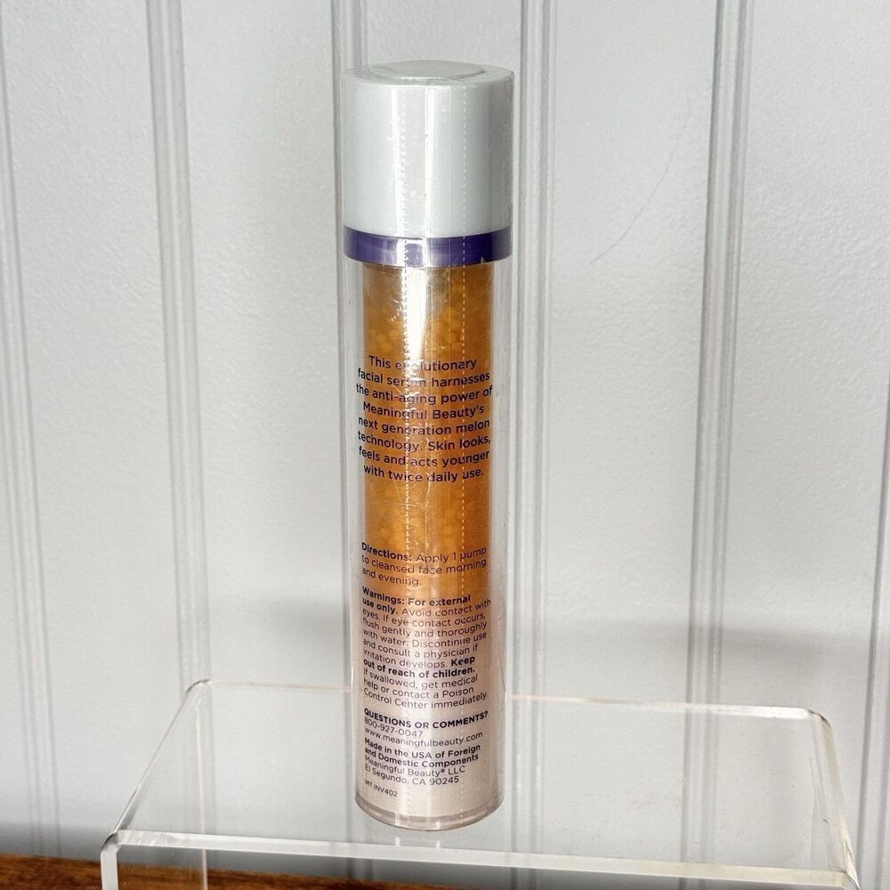 Meaningful Beauty Youth Activating Melon Serum Cindy Crawford 1.7 oz Sealed - Picture 3 of 6